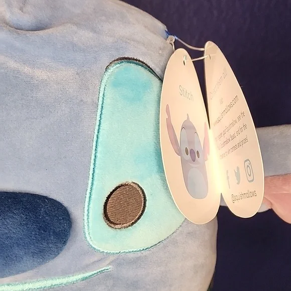Squishmallows Stitch 8" - Disney Ultrasoft Plush toy - Picture 3 of 3